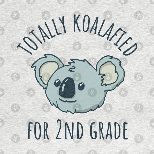 2nd Grade Back to School Koala by Huhnerdieb Apparel